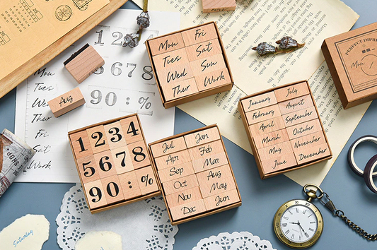 Retro Wooden Stamp