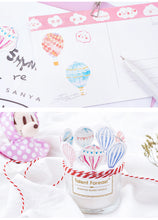 Load image into Gallery viewer, Watercolour Hot Air Balloons Planner Stickers
