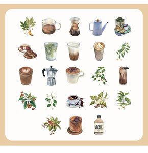 Coffee Planner Stickers
