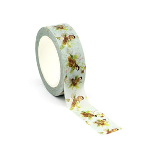 Christmas Songbirds on Pine Nuts Washi Tape