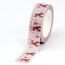 Load image into Gallery viewer, Reindeer Washi Tape Sample
