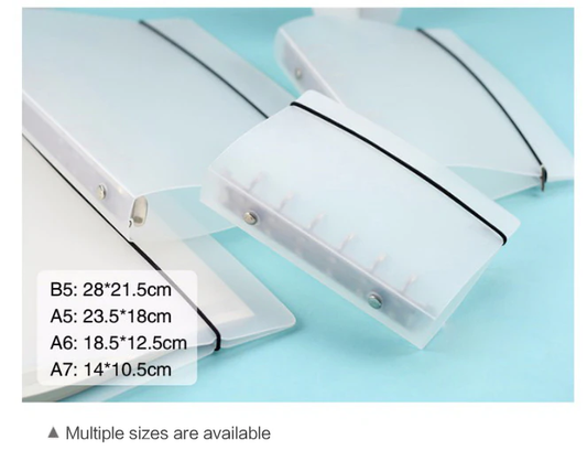 Translucent Binder Notebook