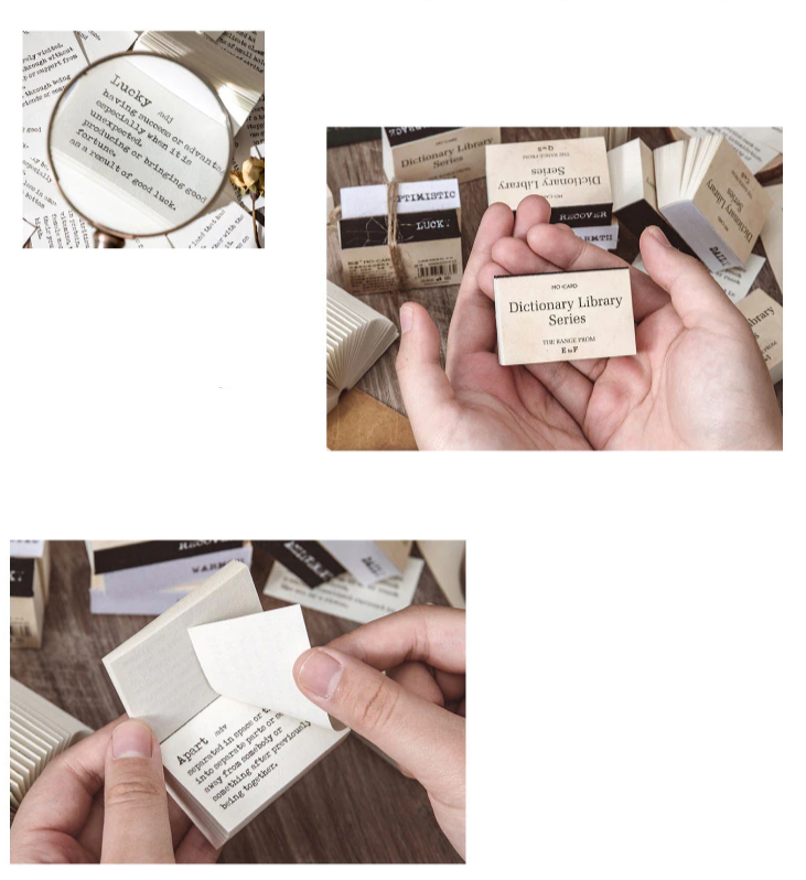 Mini Dictionary Library Series Memopad