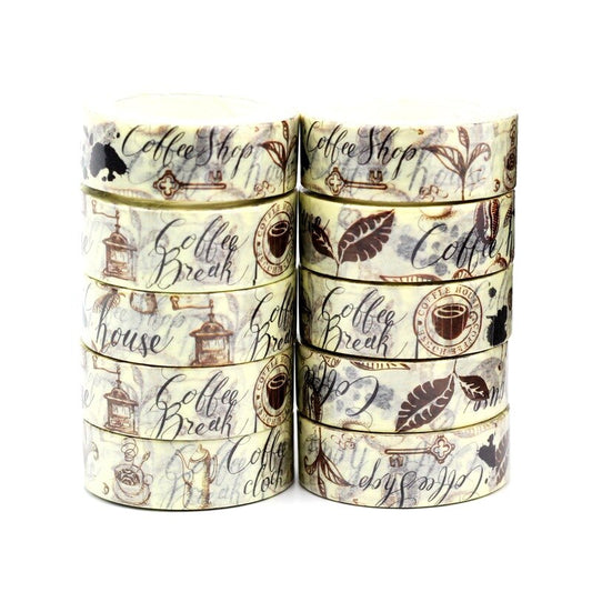 Coffee Break Washi Sample