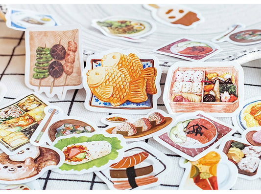 Korean Food Planner Stickers