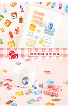 Load image into Gallery viewer, Kawaii Drinks Planner Stickers
