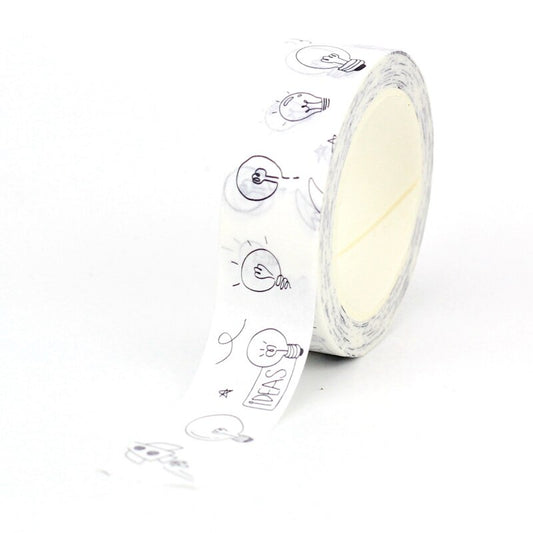 Black and White Science Washi Tape