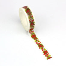 Load image into Gallery viewer, Christmas Poinsettia Washi Tape
