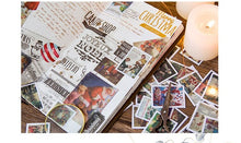 Load image into Gallery viewer, Retro Christmas Stamps Sticker Box
