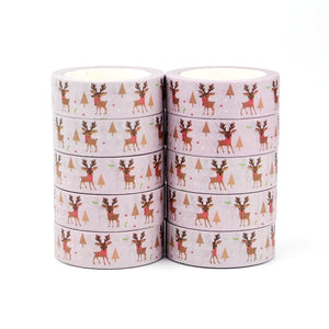 Reindeer Washi Tape Sample