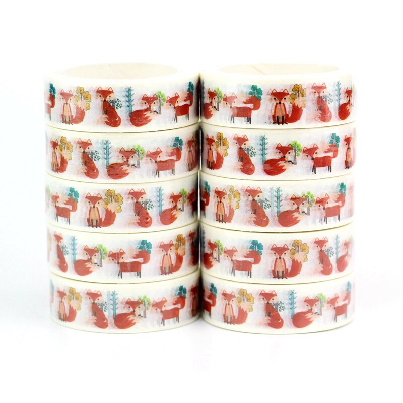 Cute Fox Washi Tape