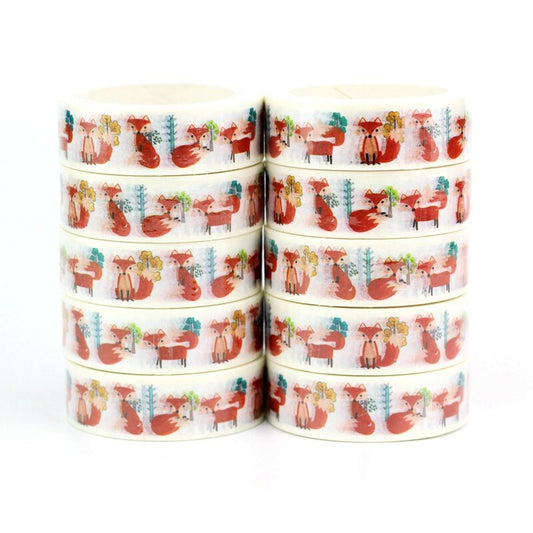 Cute Fox Washi Tape