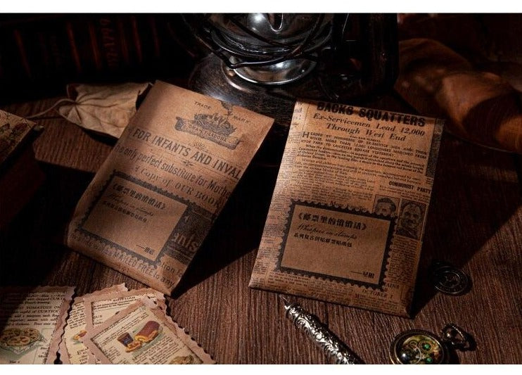 Vintage Stamp Stickers