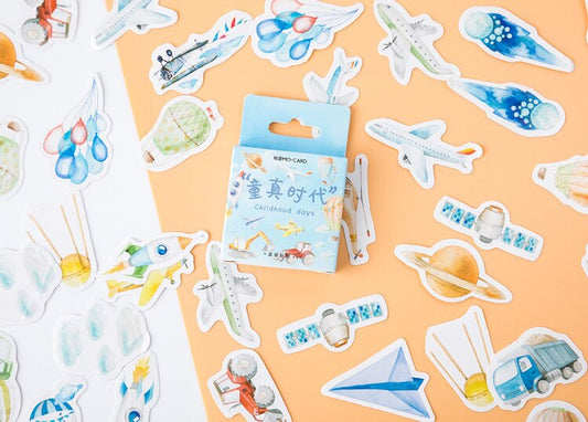 Childhood Days Planner Stickers