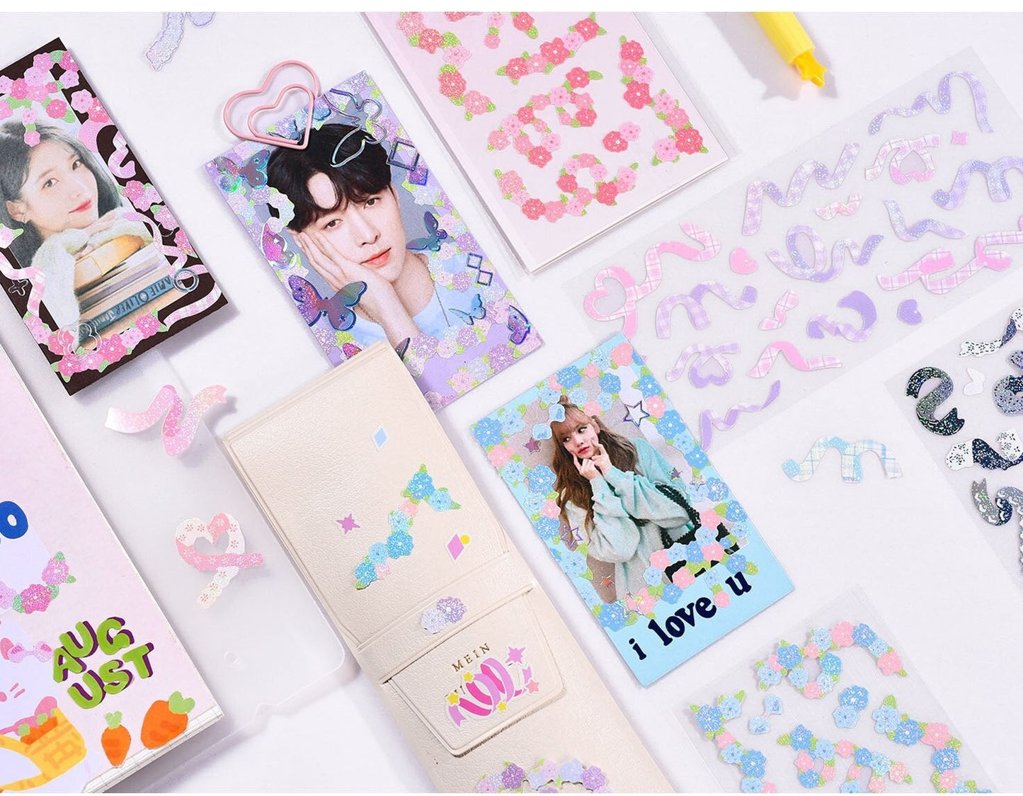 Sparkling Confetti Stickers
