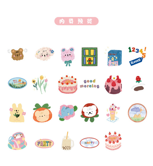 Cute Party Planner Stickers