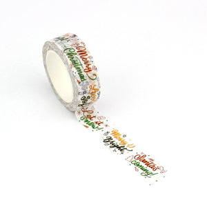 Christmas Sayings Washi Tape