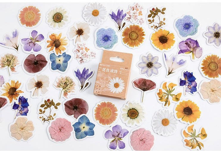 Daisy Floral Planner Stickers