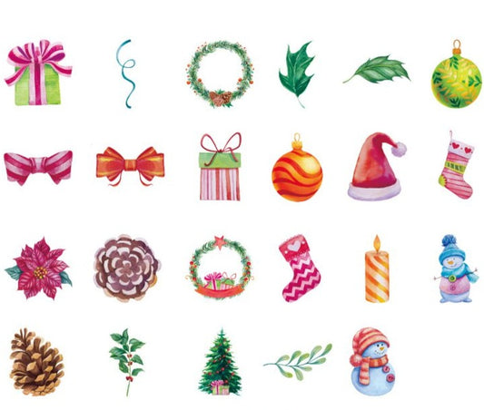 All Things Christmas Sticker Box