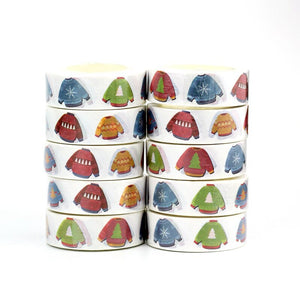 Flannel Sweaters Washi Tape