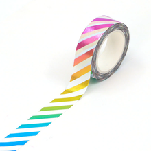 Load image into Gallery viewer, Holographic Rainbow Washi Tape

