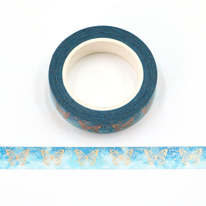 Gold Foiled Butterflies Washi Tape