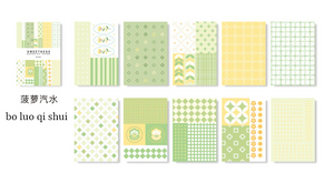 Patterned Scrapbooking Memo Pad