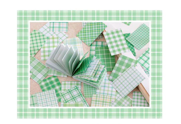 Grid Pattern Series Sticker Booklet