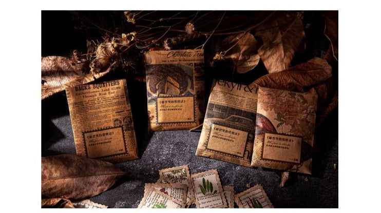Vintage Stamp Stickers