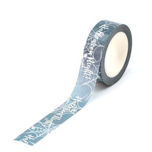 Load image into Gallery viewer, Halloween Night Silver Foiled Washi Tape
