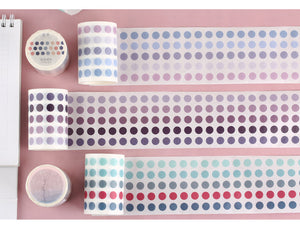 Polka Dot Washi Sticker- Scenery