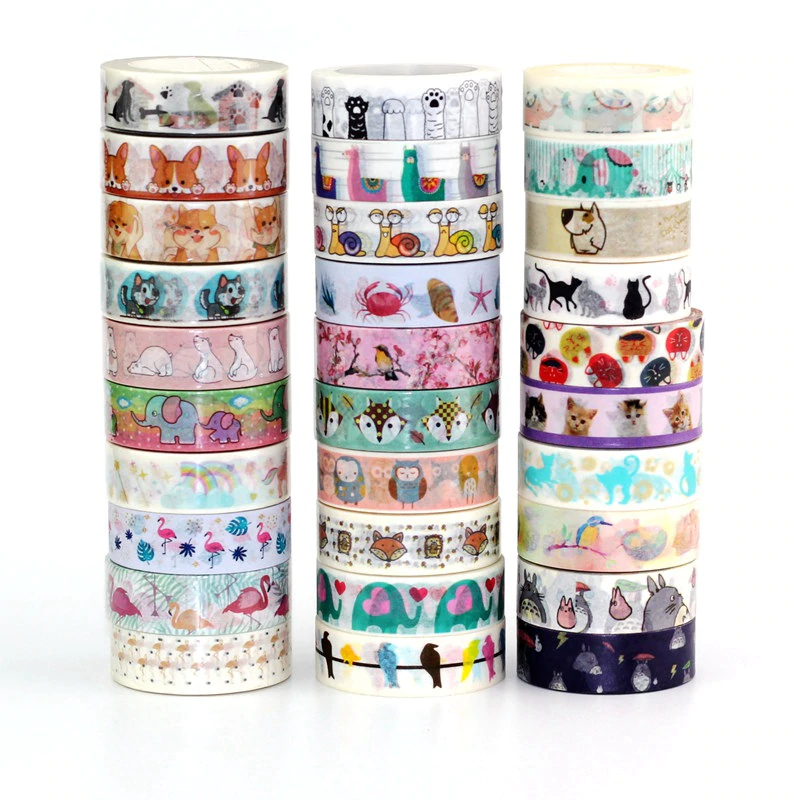 Teal Cat Washi Tape