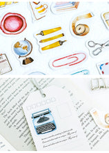 Load image into Gallery viewer, Stationery Supplies Planner Stickers
