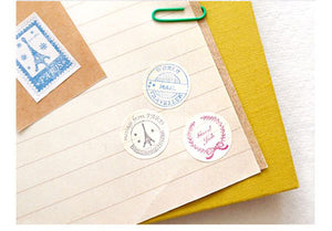 Vintage Stamp Sticker