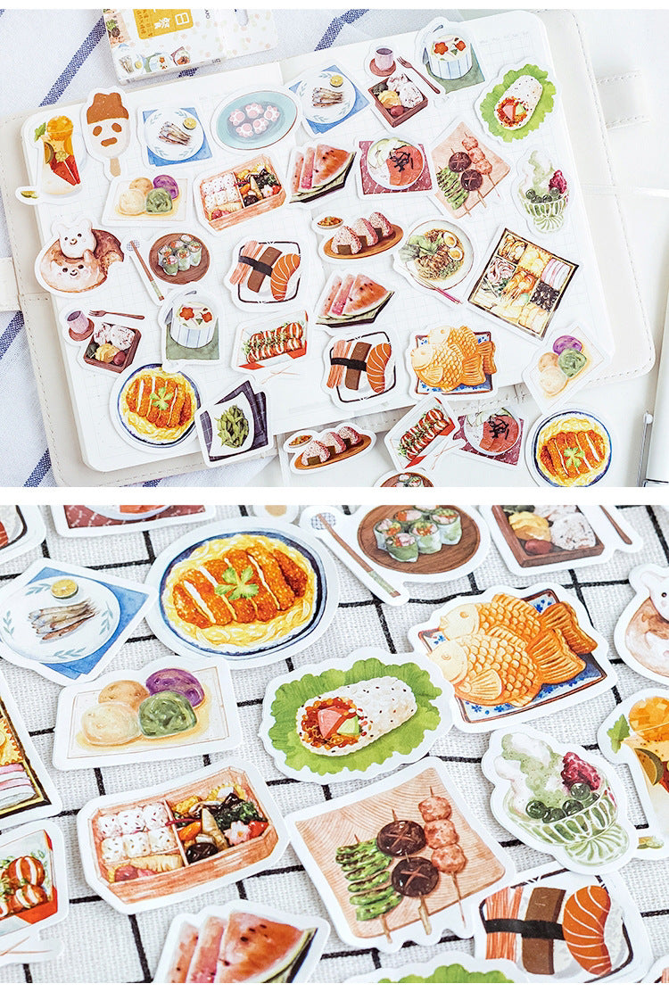 Korean Food Planner Stickers
