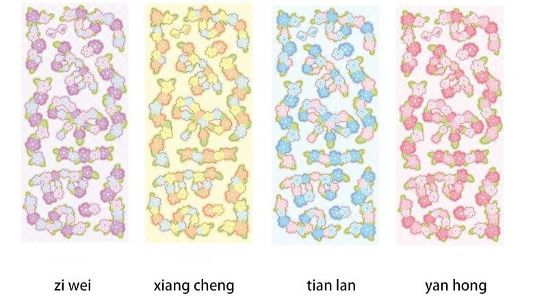 Sparkling Confetti Stickers