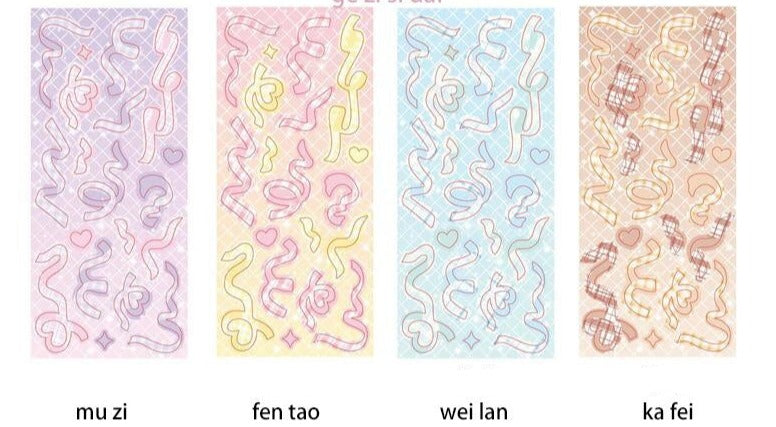 Sparkling Confetti Stickers