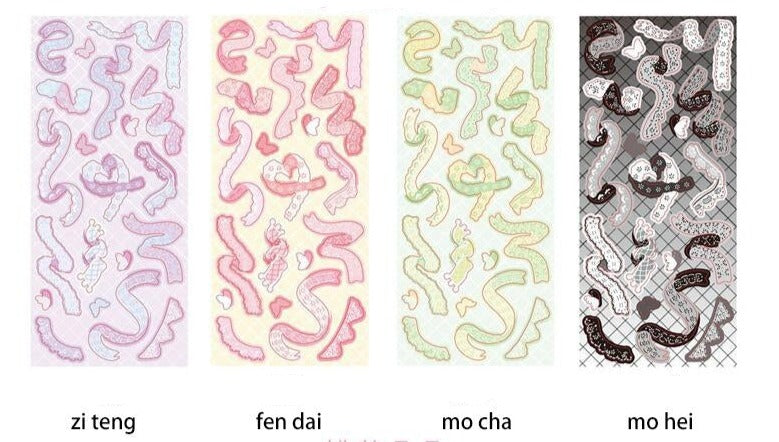 Sparkling Confetti Stickers