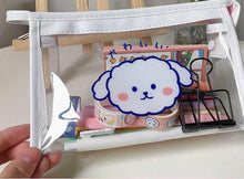 Load image into Gallery viewer, Transparent PVC Pencil Pouch
