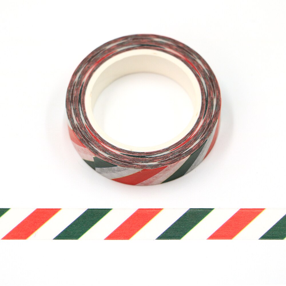 Red and Green Christmas Washi Tape