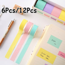 Load image into Gallery viewer, Pastel Washi Tape Set
