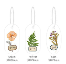 Load image into Gallery viewer, Dried Flowers Transparent Acrylic Charm
