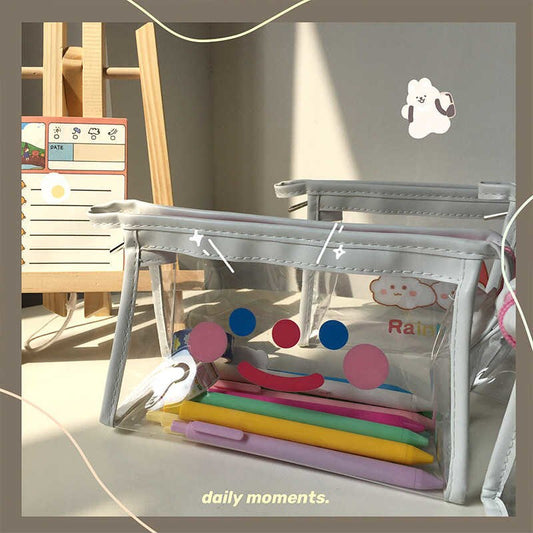 Transparent PVC Pencil Pouch