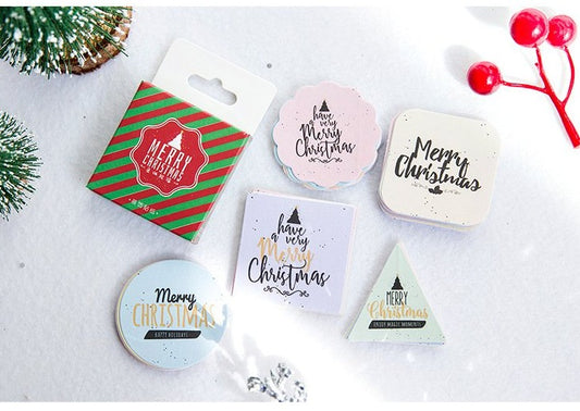 Aesthetic Christmas Sticker Box