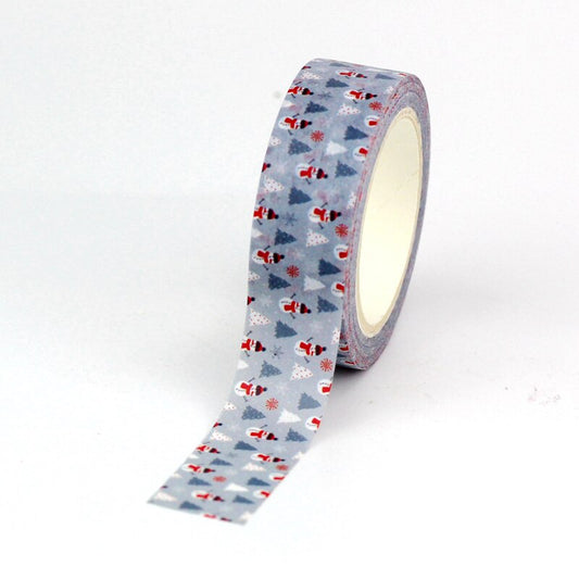 Christmas and Snowmen Washi Sample