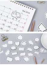 Load image into Gallery viewer, Speech Bubble Planner Stickers

