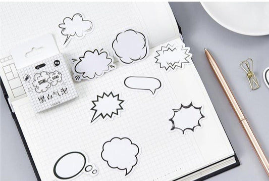 Speech Bubble Planner Stickers
