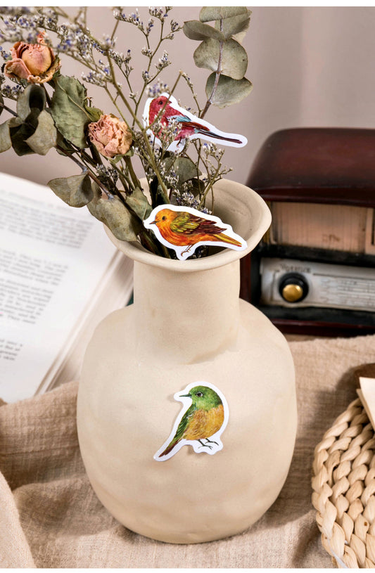 Colorful Birds Planner Stickers