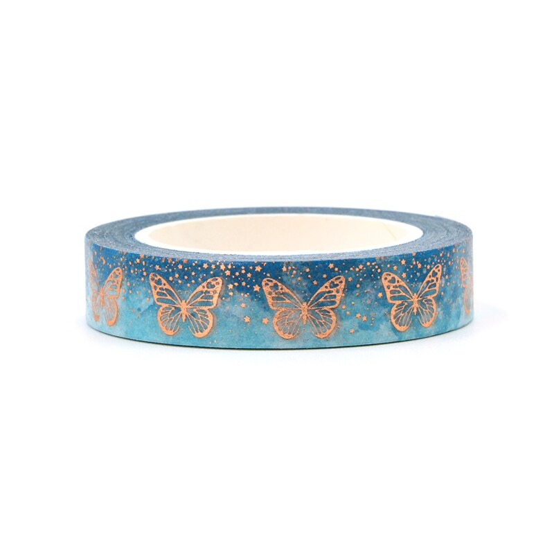 Gold Foiled Butterflies Washi Tape