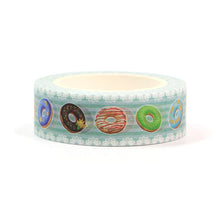 Load image into Gallery viewer, Colourful Donuts Washi Tape
